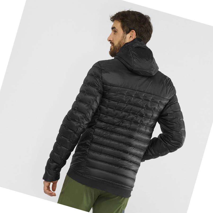 Chaquetas Salomon OUTLINE DOWN INSULATED Hombre Negros | MX 3324XYU